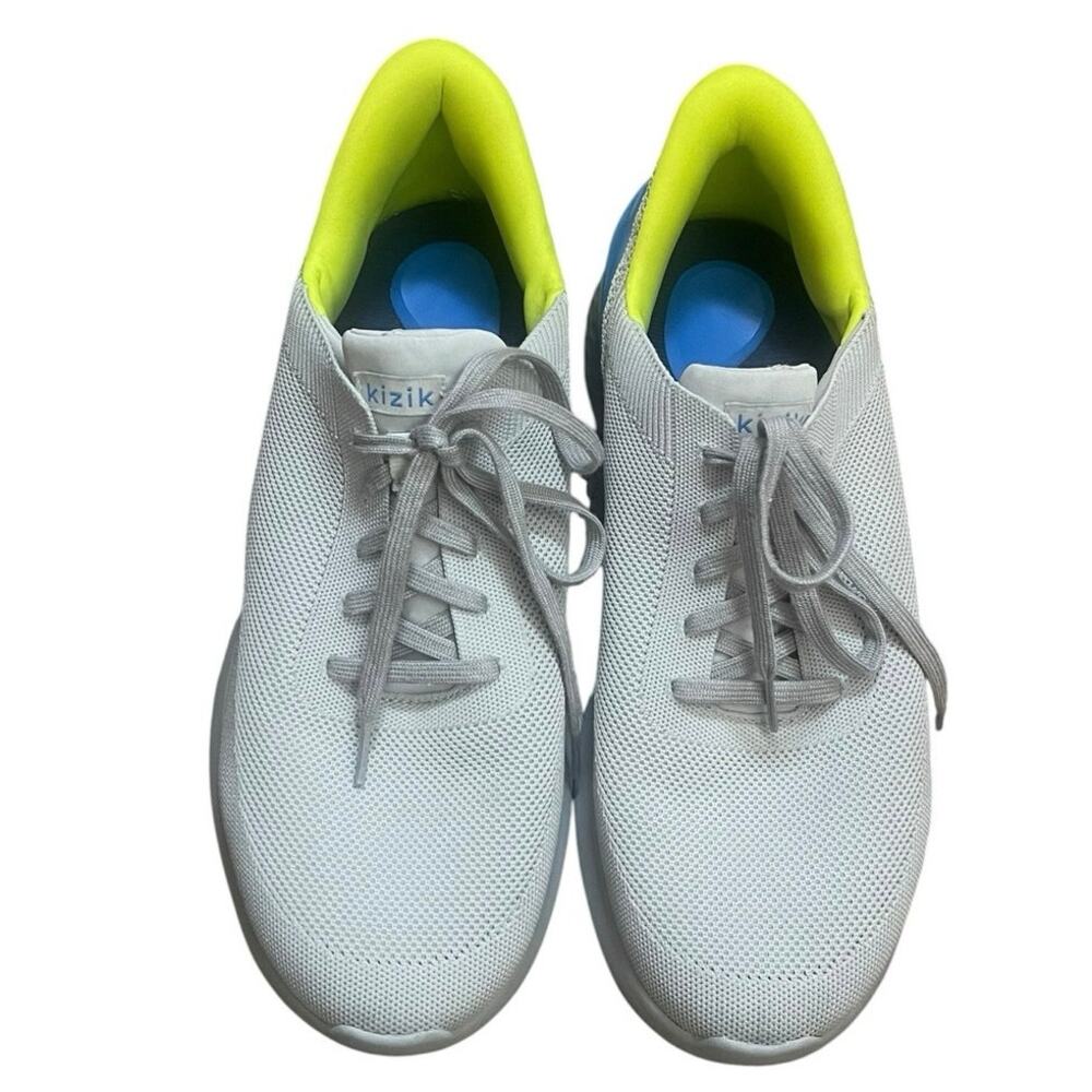 Kizik Men’s Athens Handsfree Grey Slip On Comfort Casual Shoes 13 Wide